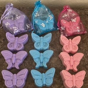 Three Handcrafted Goat Milk Soap Bars